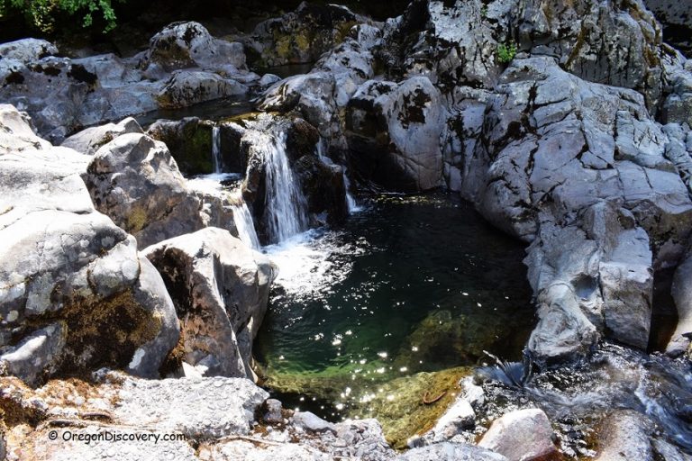 Salmon Falls County Park Little North Santiam Oregon Discovery