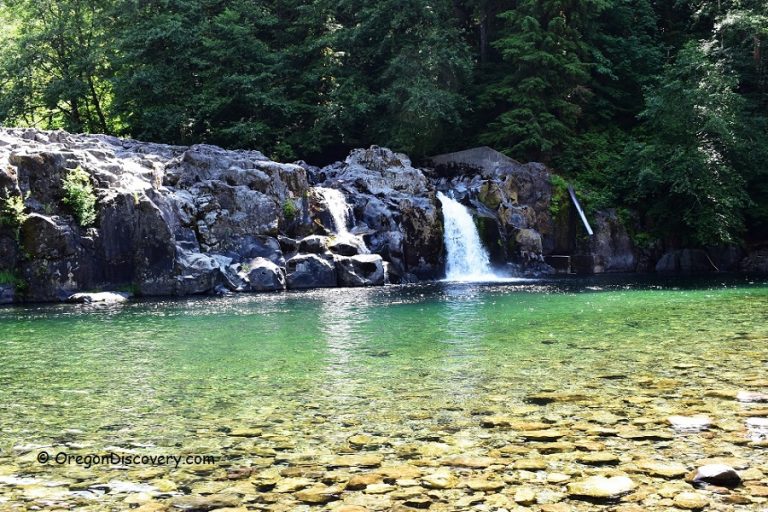 Salmon Falls County Park Little North Santiam Oregon Discovery