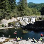 Dougan Falls Washington Swimming
