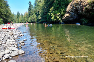 Three Bears Campground - Molalla River, Oregon