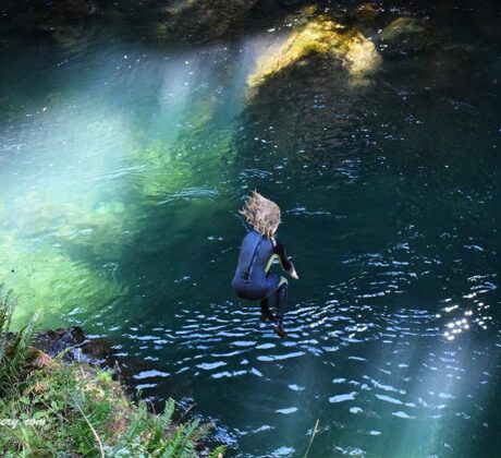 Salmon Creek Swimming Area, Oakridge, Oregon