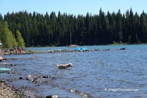Cultus Lake Swimming
