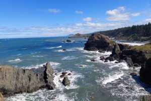 Agate Beach View from Otter Point, Southern Oregon Coast