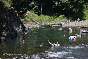 Tillamook Oregon Wilson River Swimming, Oregon Coast