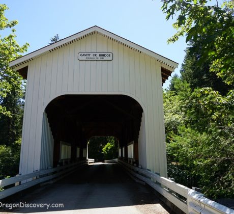 Cavitt Creek Covered Bridge Oregon