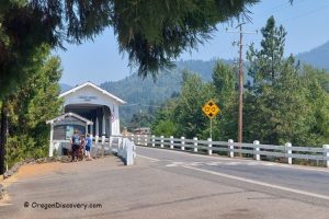 Grave Creek Covered Bridge Oregon History