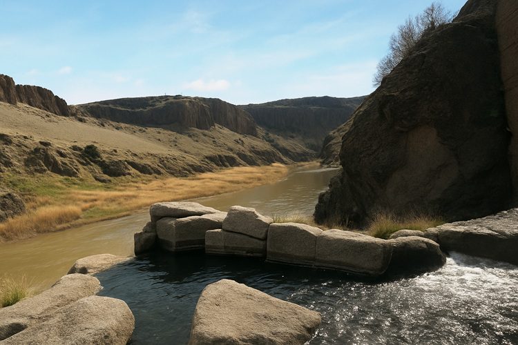 Three Forks Hot Springs, Owyhee Canyon, Oregon