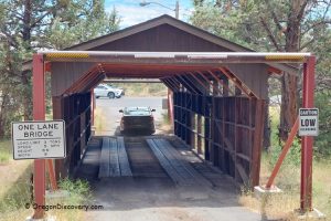 Rock O' the Range Covered Bridge Oregon Covered Bridge Deschutes County
