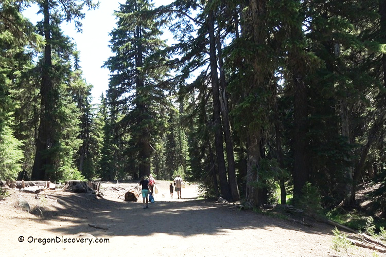 odd Lake Trail - Cascade Lakes Scenic Byway Oregon