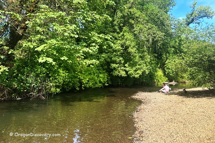 Marys River Park - Oregon - Mary's River beach
