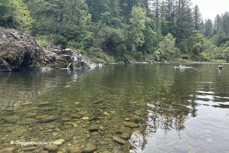Washougal River Milepost 3 Swimming Hole